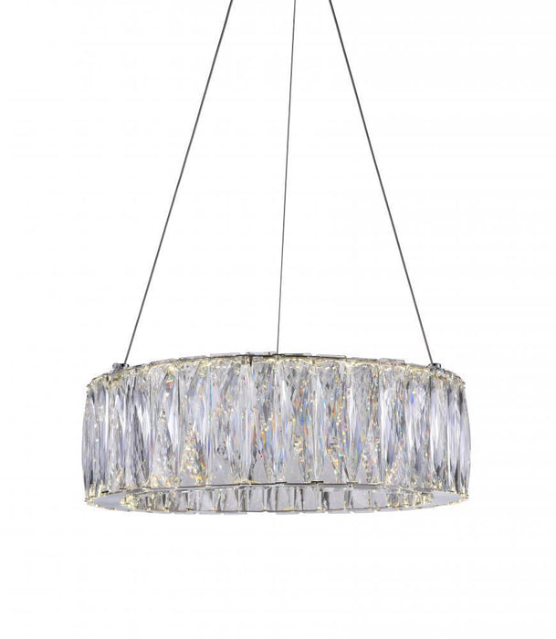 CWI Lighting Juno LED Chandelier With Chrome Finish Model: 5704P16-1-601-B