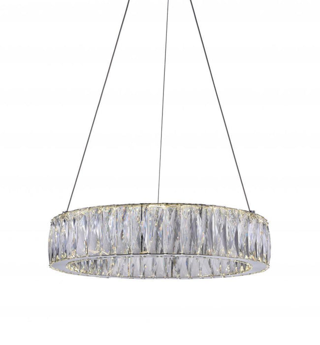 CWI Lighting Juno LED Chandelier With Chrome Finish Model: 5704P20-1-601