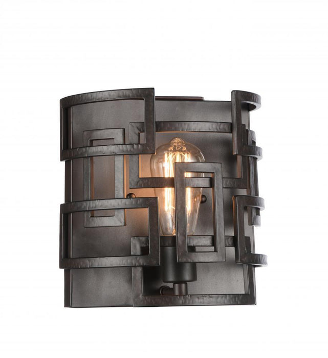 CWI Lighting Litani 1 Light Wall Sconce With Brown Finish Model: 9913W10-1-205