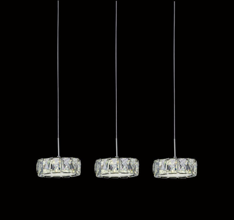 CWI Lighting Milan LED Multi Light Pendant With Chrome Finish Model: 5626P26ST-RC