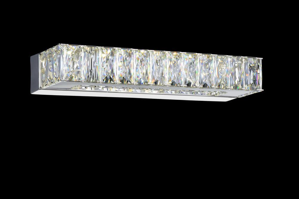 CWI Lighting Milan LED Vanity Light With Chrome Finish Model: 5624W12ST