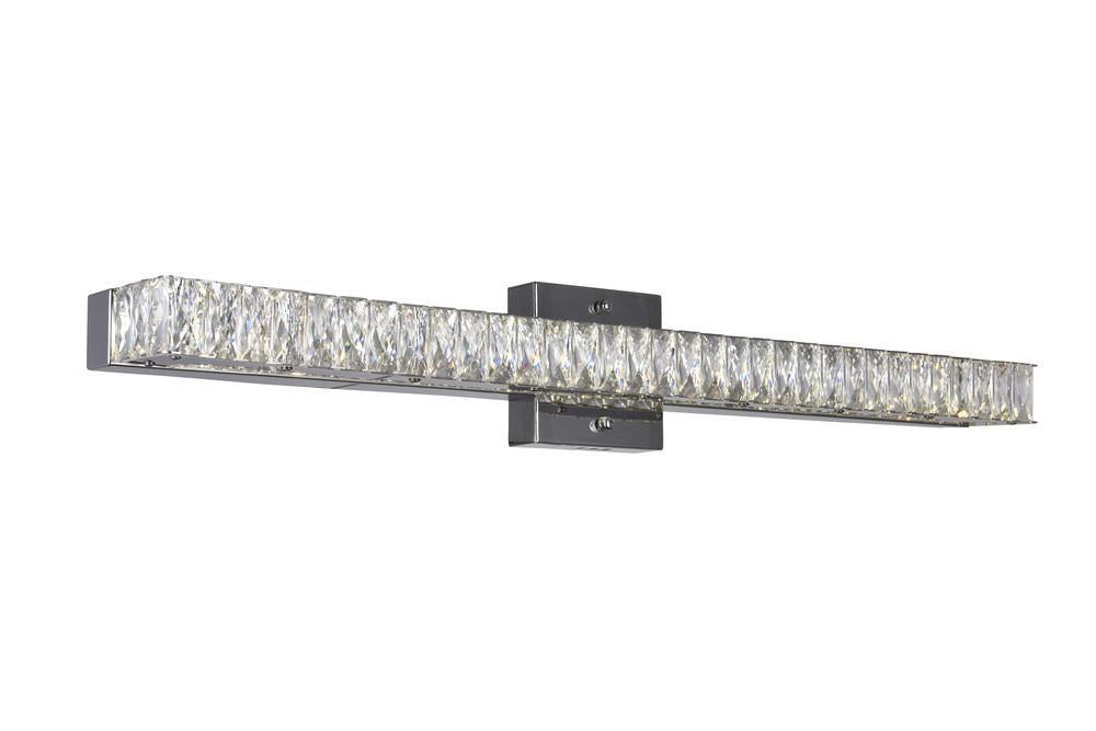 CWI Lighting Milan LED Vanity Light With Chrome Finish Model: 5624W32ST