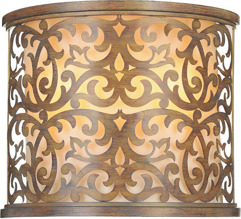 CWI Lighting Nicole 2 Light Wall Sconce With Brushed Chocolate Model: 9807W13-2-116