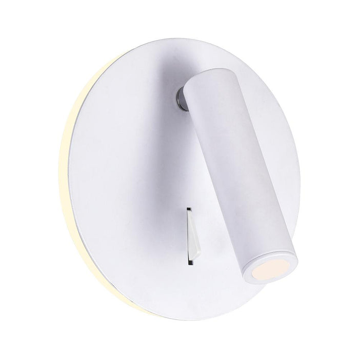 CWI Lighting Private I LED Sconce With Matte White Finish Model: 1241W6-103