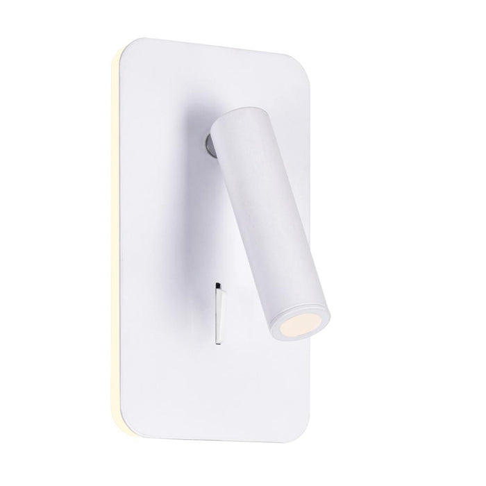 CWI Lighting Private I LED Sconce With Matte White Finish Model: 1243W6-103