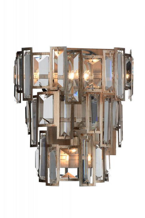 CWI Lighting Quida 3 Light Wall Sconce With Champagne Finish Model: 9903W10-3-193