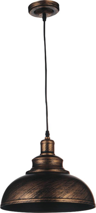 CWI Lighting Vogel 1 Light Down Mini Pendant With Antique Copper Model: 9612P11-1-128