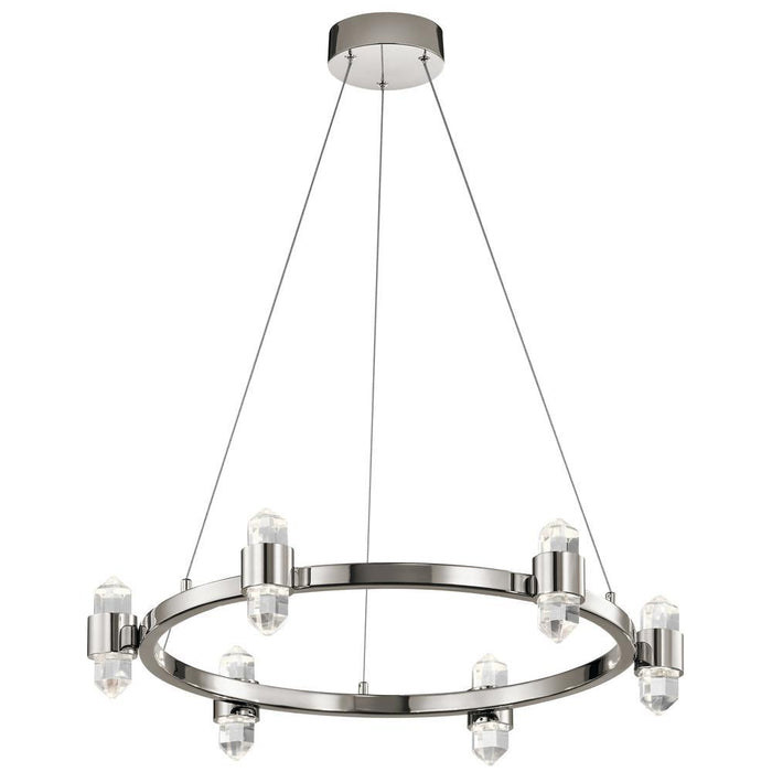 Elan Arabella Chandelie Pendant 6 Light LED Model: 84066CG