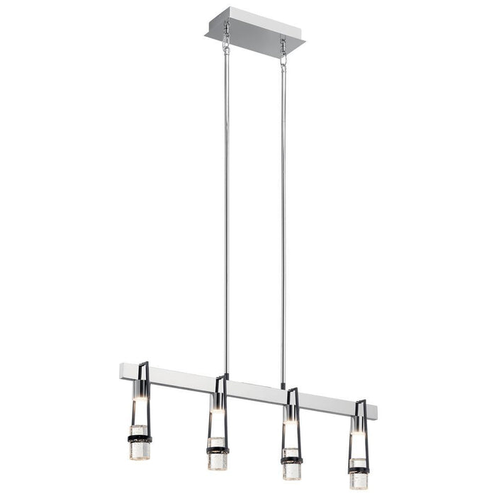 Elan sorno Linear Chandelier 4 Light LED Model: 84127