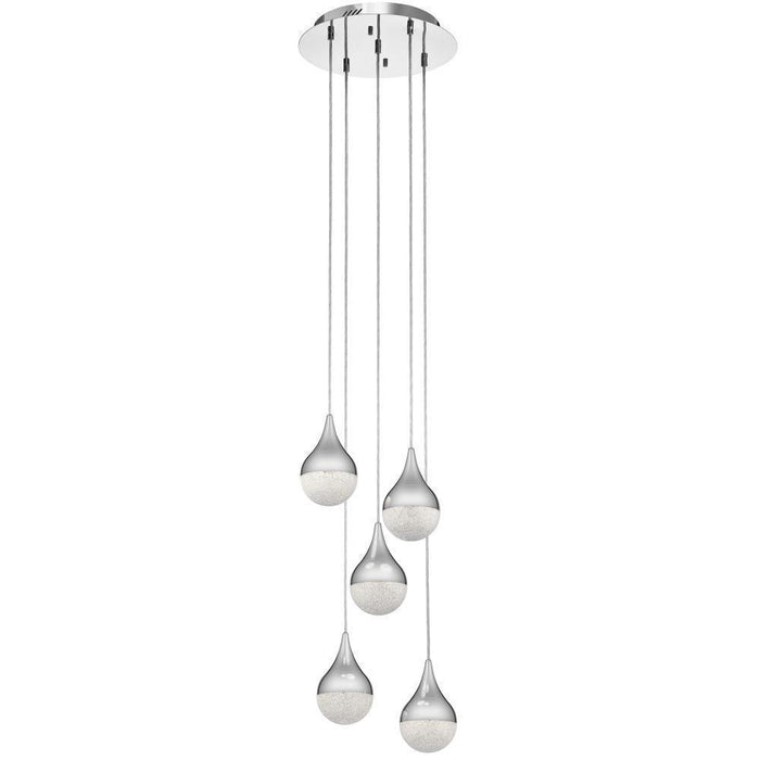 Elan Kiss Cluster Pendant 5 Light LED Model: 83948