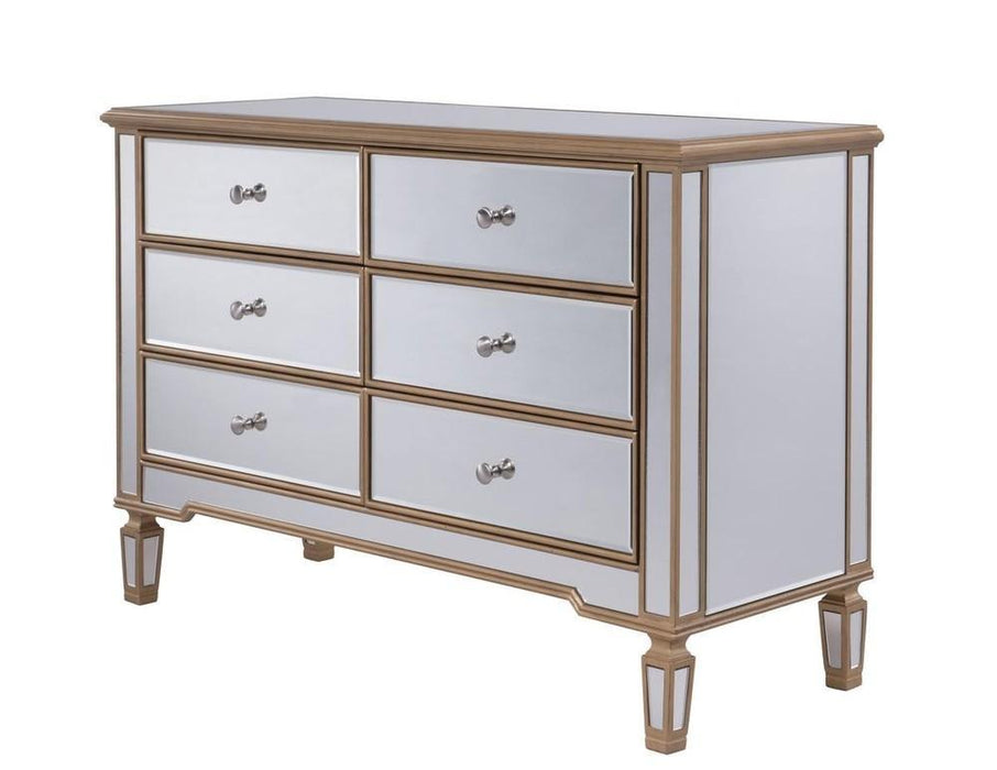 Elegant Decor Contempo 6 Drawer Dresser Model: MF6-1117G