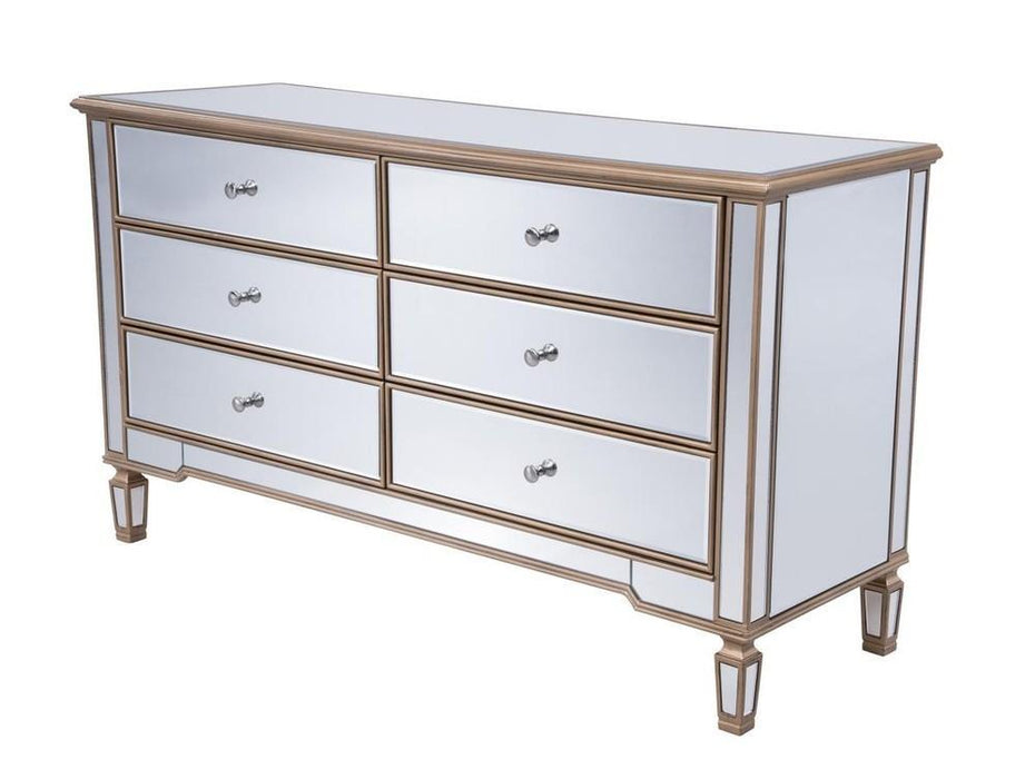 Elegant Decor Contempo 6 Drawers Cabinet Model: MF6-1136G