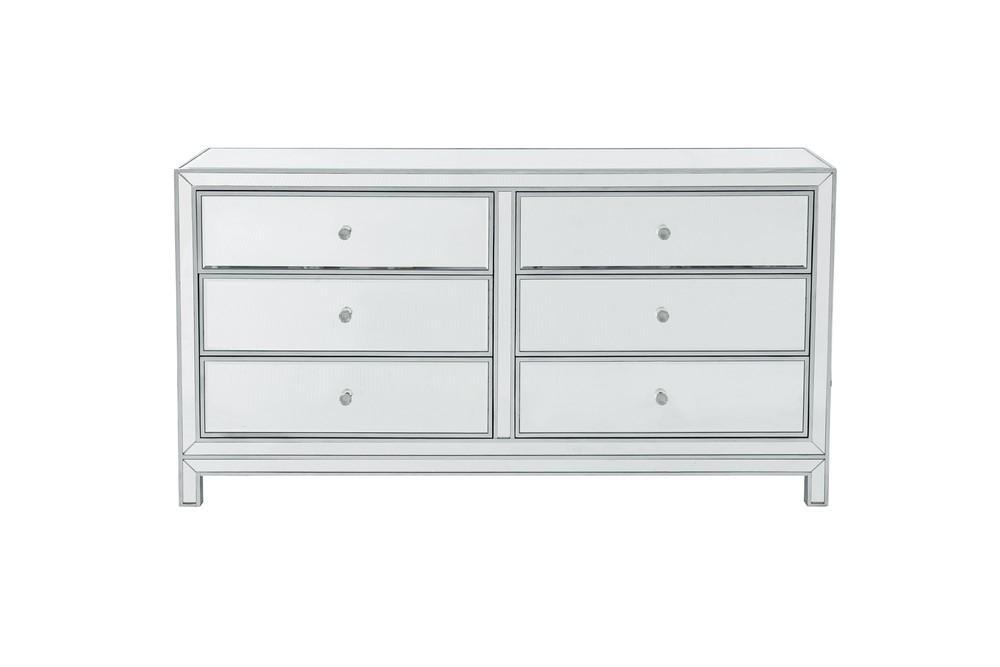 Elegant Decor Reflexion Dresser 6 Drawers Model: MF72036