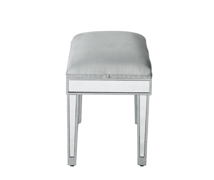 Elegant Decor Reflexion Dressing Stool Model: MF72007