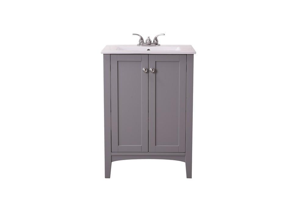 Elegant Decor 24 Inch . Single Bathroom Vanity Set Inch Model: VF-2006