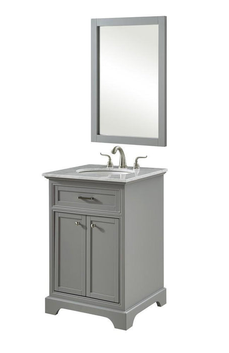 Elegant Decor 24 Inch . Single Bathroom Vanity Set Inch Model: VF15024GR