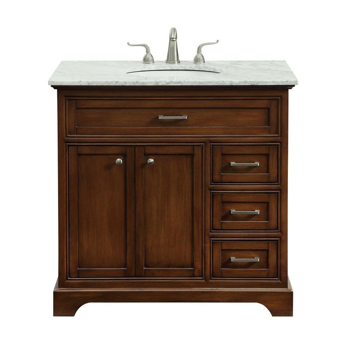 Elegant Decor 36 Inch . Single Bathroom Vanity Set Inch Model: VF15036TK