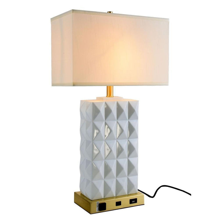 Elegant Lighting Brio 1 Light Table Lamp Model: TL3001