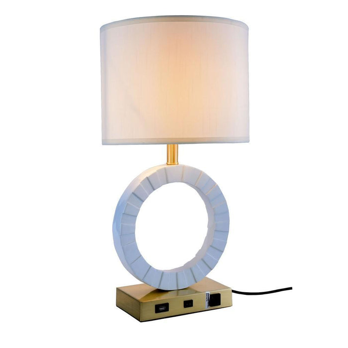 Elegant Lighting Brio 1 Light Table Lamp Model: TL3002