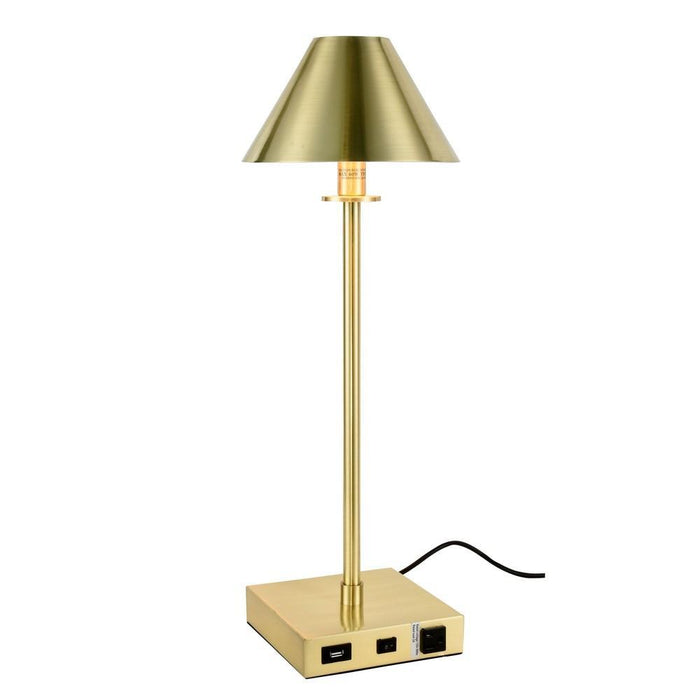 Elegant Lighting Brio 1 Light Table Lamp Model: TL3004