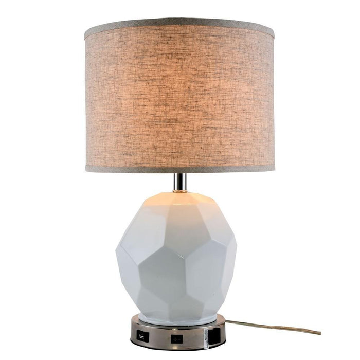 Elegant Lighting Brio 1 Light Table Lamp Model: TL3007