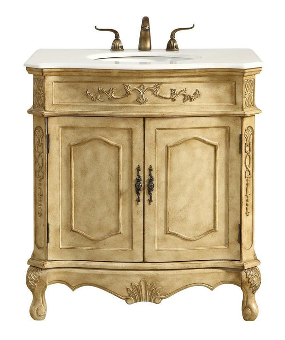 Elegant Decor Danville 32 Inch . Single Bathroom Vanity Set Inch Model: VF10132AB