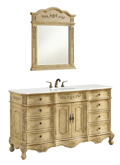 Elegant Decor Danville 60 Inch . Single Bathroom Vanity Set Inch Model: VF101S60AB