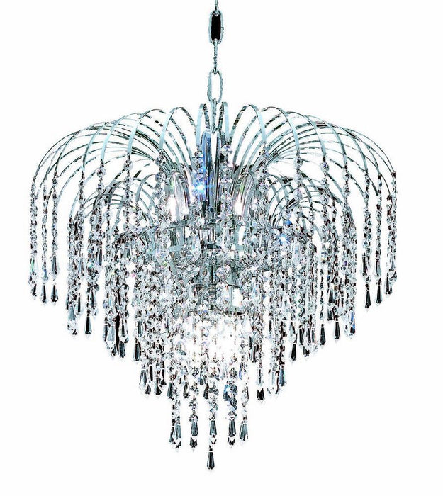 Elegant Lighting Falls 6 Light Pendant Model: V6801D19C/RC