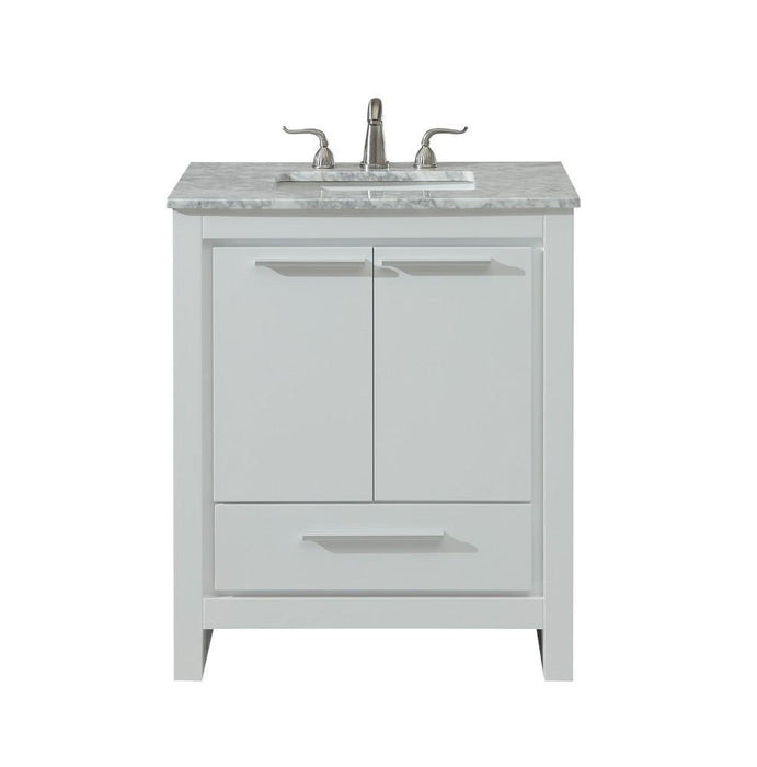 Elegant Decor Filipo 30 Inch . Single Bathroom Vanity Set Inch Model: VF12830WH