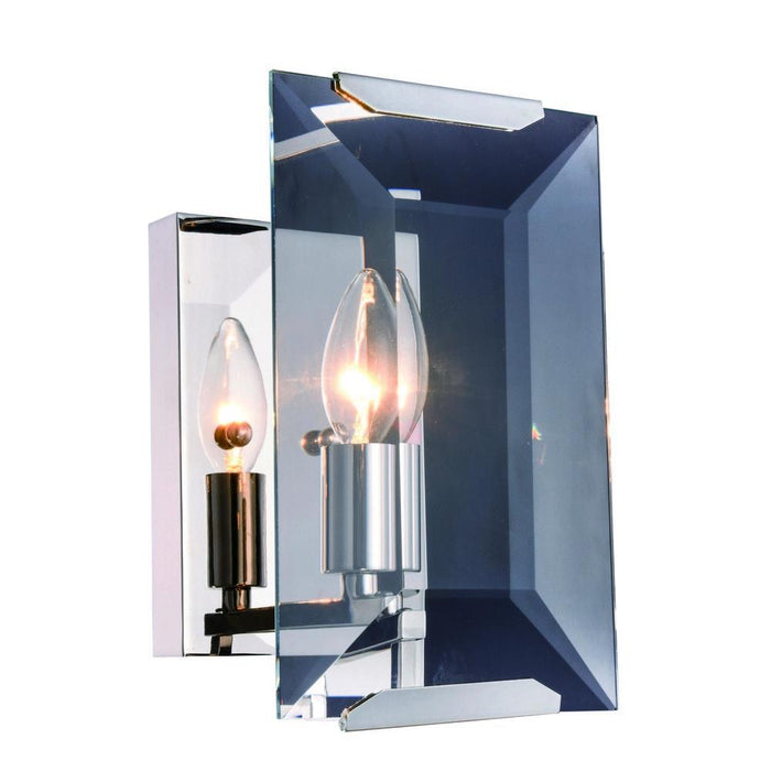 Elegant Lighting Monaco 1 Light Sconce Model: 1212W6PN