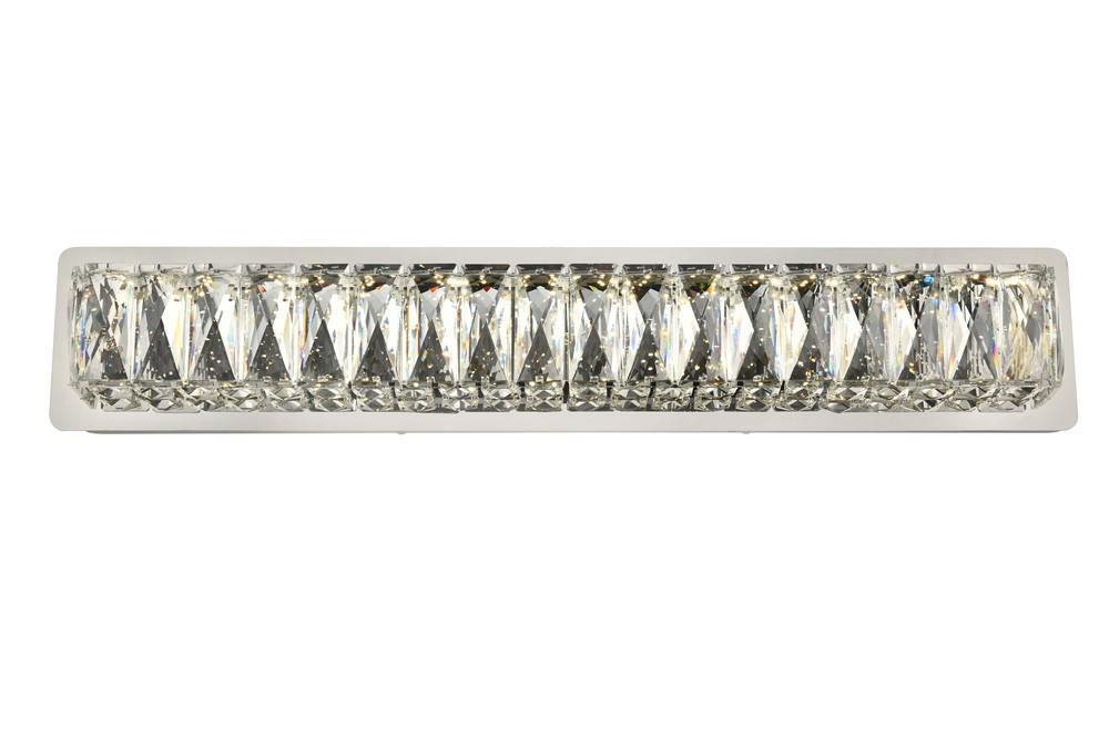 Elegant Lighting Monroe Sconce Model: 3502W24C