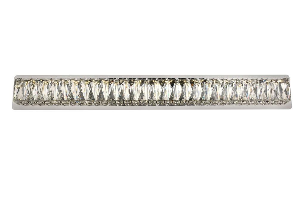 Elegant Lighting Monroe Sconce Model: 3502W35C