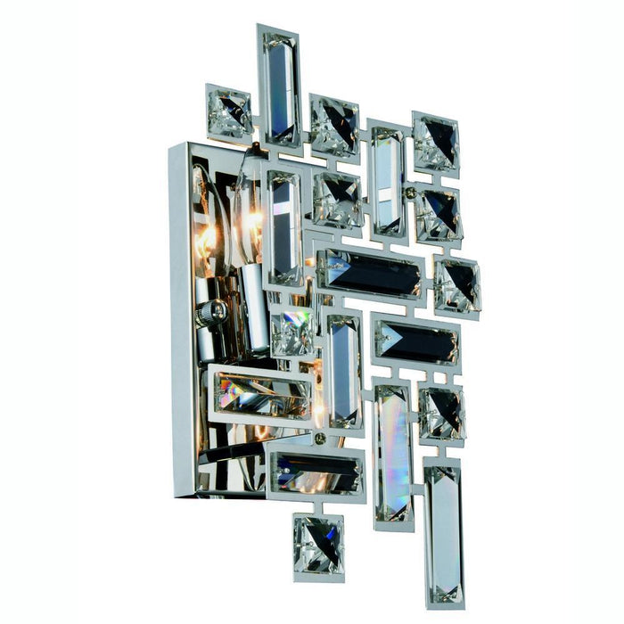 Elegant Lighting Picasso 4 Light Sconce Model: 2100W12DB/RC