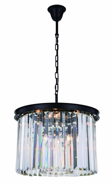 Elegant Lighting Sydney 6 Light Pendant Model: 1238D20MB/RC