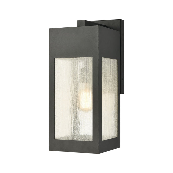 Elk Angus 1 Light Outdoor Sconce In Charcoal With Model: 57302/1