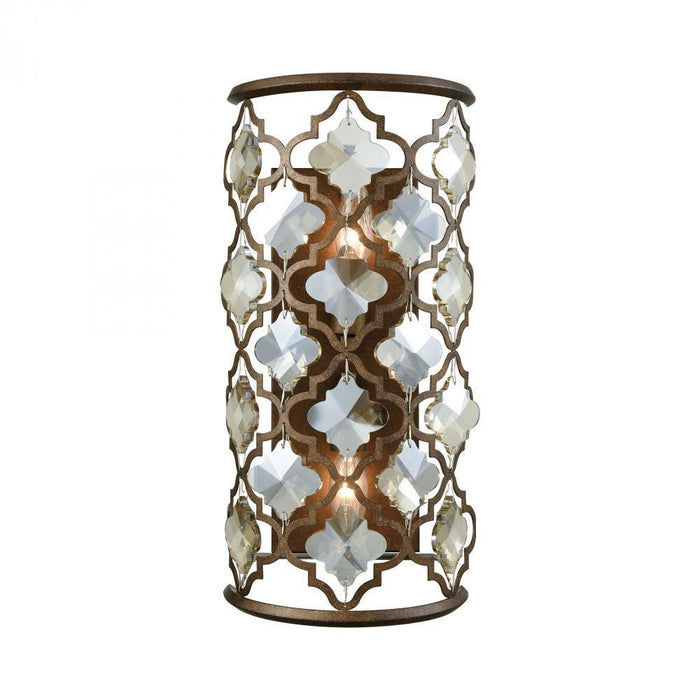 Elk Armand 2 Light Sconce In Weathered Bronze Model: 31091/2