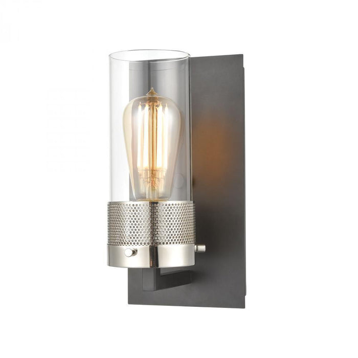 Elk Bergenline 1 Light Vanity Light In Matte Model: 12140/1