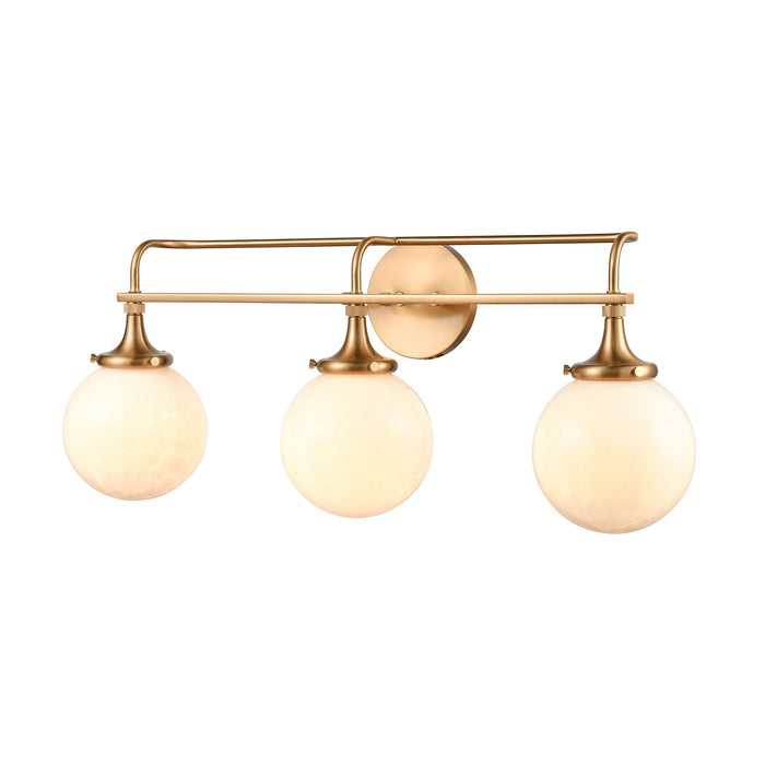 Elk Beverly Hills 3 Light Vanity Light In Satin Model: 30143/3