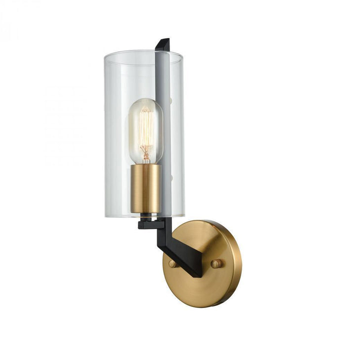 Elk Blakeslee 1 Light Wall Lamp In Matte Black Model: 15310/1