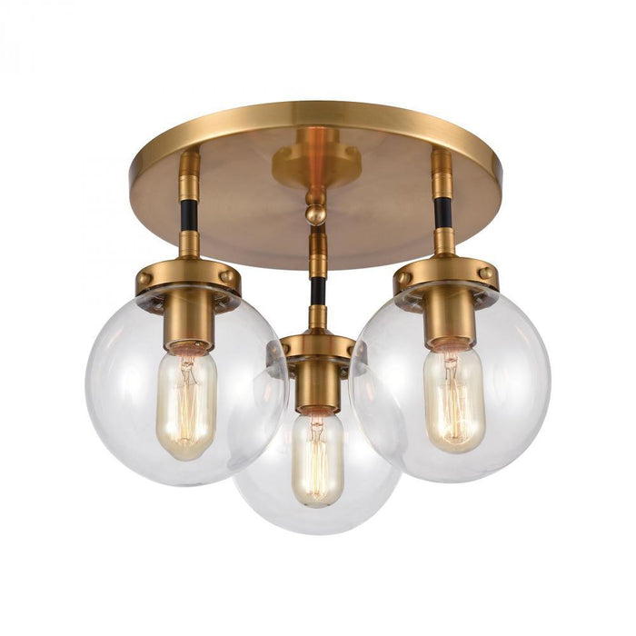 Elk Boudreaux 3 Light Semi Flush Mount In Matte Model: 15342/3