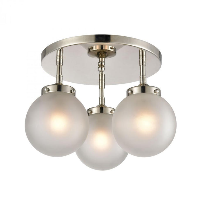 Elk Boudreaux 3 Light Semi Flush Mount In Model: 15362/3