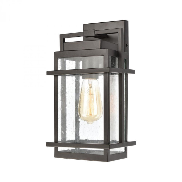 Elk Breckenridge 1 Light Sconce In Matte Black Model: 46760/1