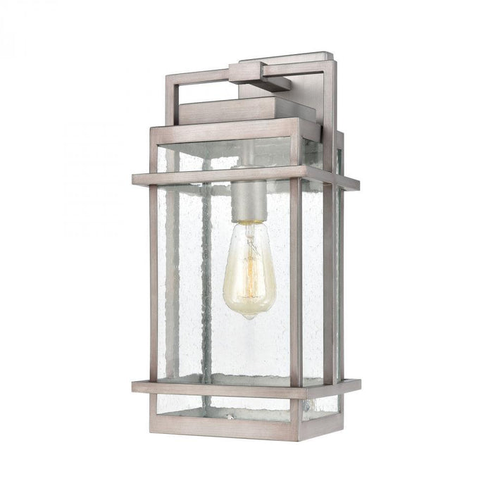 Elk Breckenridge 1 Light Sconce In Weathered Zinc Model: 46771/1