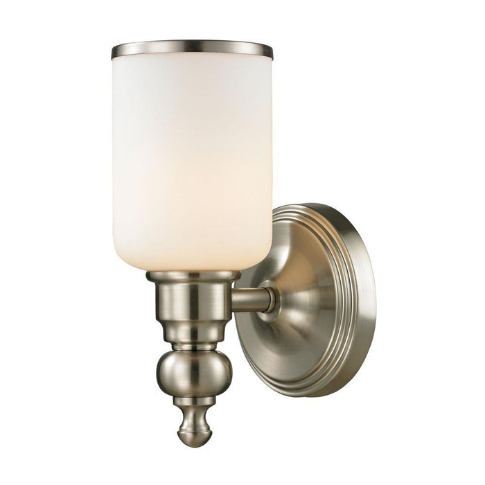 Elk Bristol Way 1 Light Vanity Lamp In Brushed Model: 11580/1