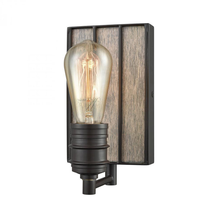 Elk Brookweiler 1 Light Vanity Lamp In Oil Rubbed Model: 16440/1