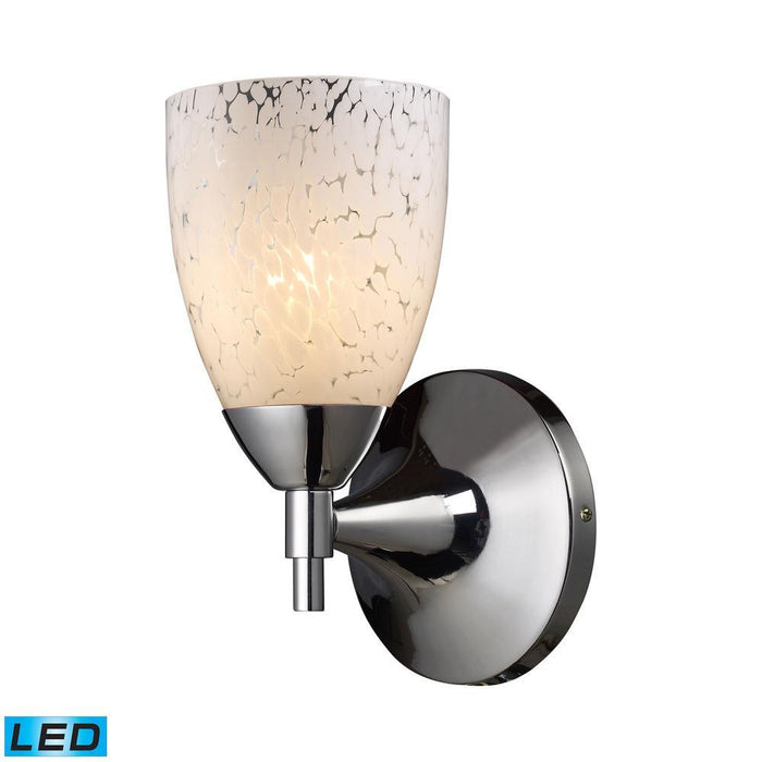 Elk Celina 1 Light Wall Lamp In Polished Chrome Model: 10150/1PC-SW-LED