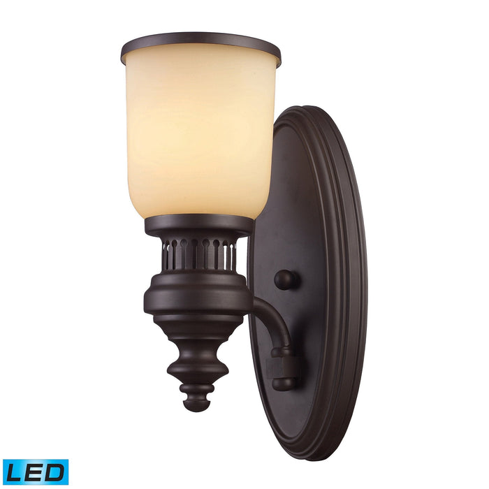 Elk Chadwick 1 Light Wall Lamp In Oiled Bronze Model: 66130-1-LED