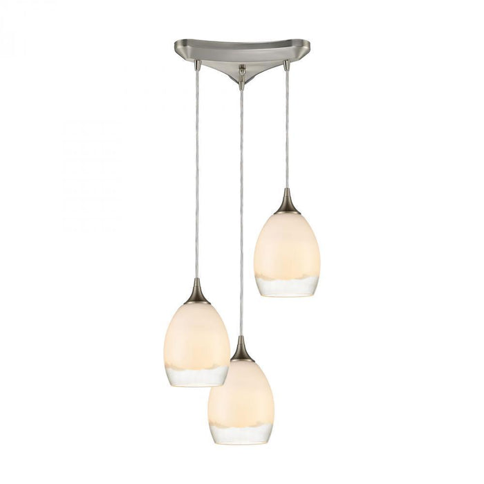 Elk Cirrus 3 Light Triangular Mini Pendant Model: 85214/3