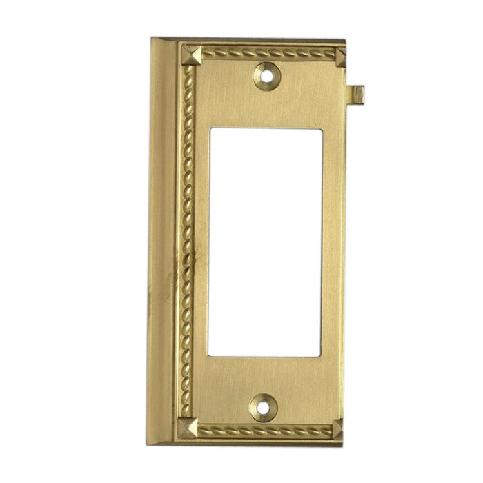 Elk Clickplates End Plate In Brass Model: 2508BR