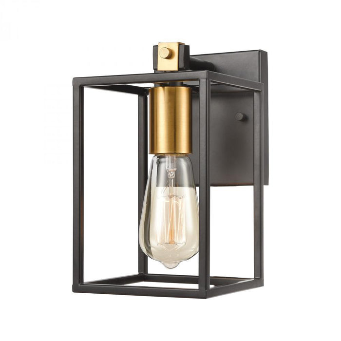 Elk Cloe 1 Light Vanity Light In Matte Black Model: 46630/1